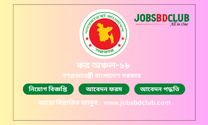 Taxes Zone 18 Dhaka Job Circular 2024